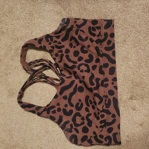 Leopard sports bra, Victoria's Secret